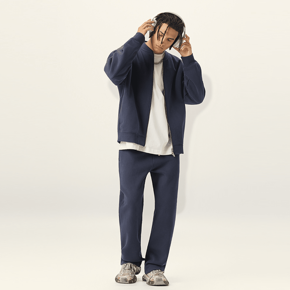 Unisex Fleece Zip-Up Jacket