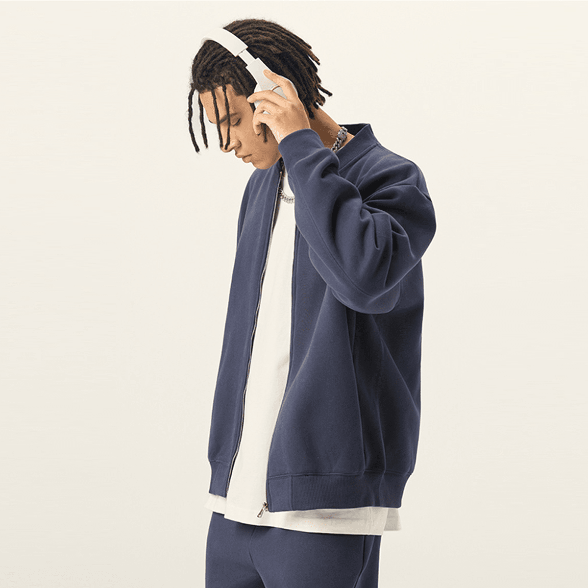 Unisex Fleece Zip-Up Jacket