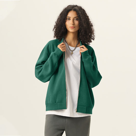 Unisex Fleece Zip-Up Jacket